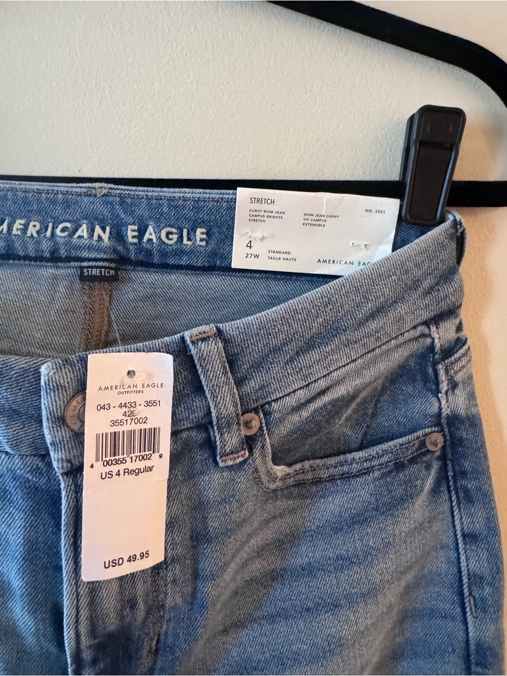 American Eagle Outfitters Curvy Mom Jeans - Picture 3 of 6